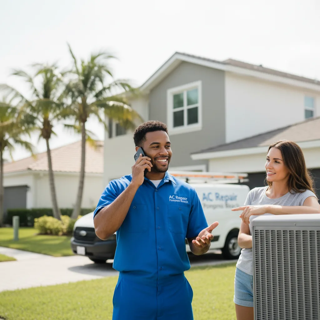 AC Repair Pompano Beach customer support in Orange
